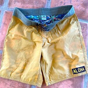 Birdwell Aloha Lined Boardshorts Shorts 35